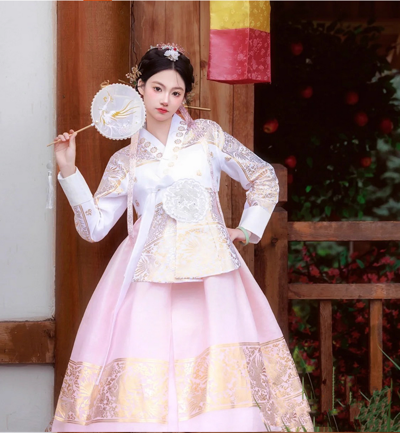 Korean Women Lifestyle - Korean ethnic style palace Hanfu high-end