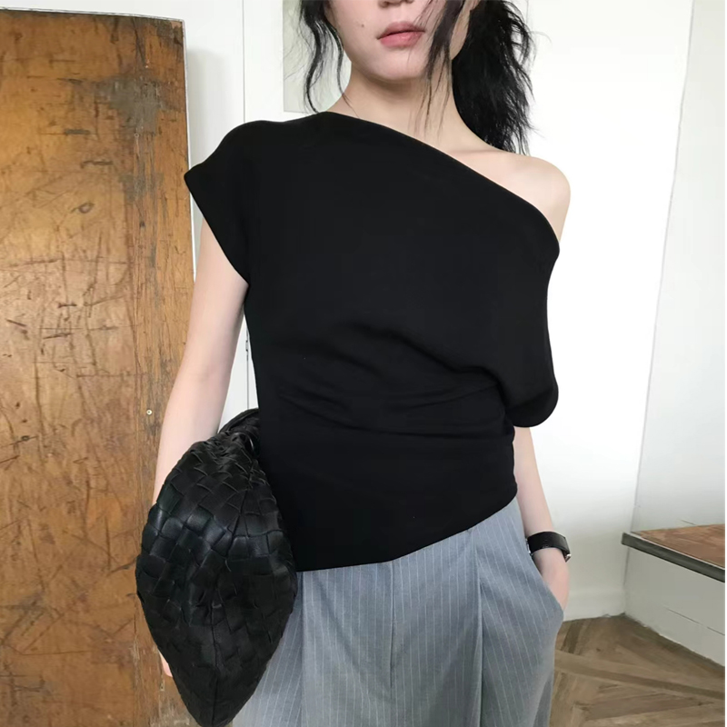 Elegant One-Shoulder Design Se - đánh giá và giá Korean Women Lifestyle