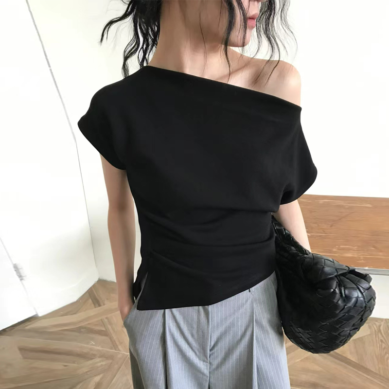 Elegant One-Shoulder Design Se - đánh giá và giá Korean Women Lifestyle