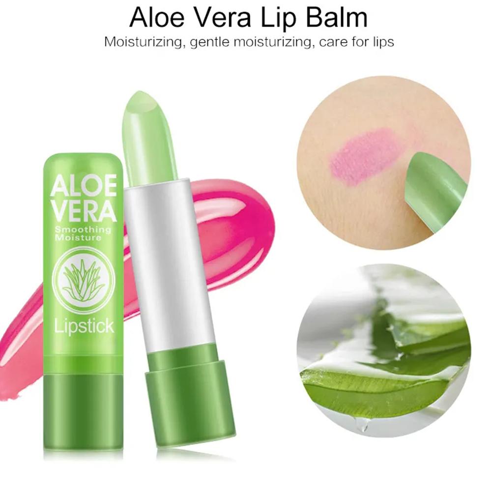 Korean Aloe Vera Temperature C - đánh giá và giá Lip Tint Korean