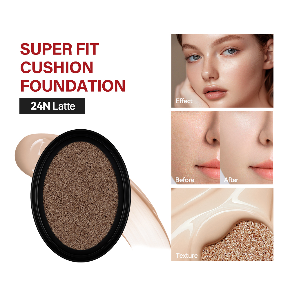 Waterproof Cushion Foundation  - đánh giá và giá Bb Cushion Korean