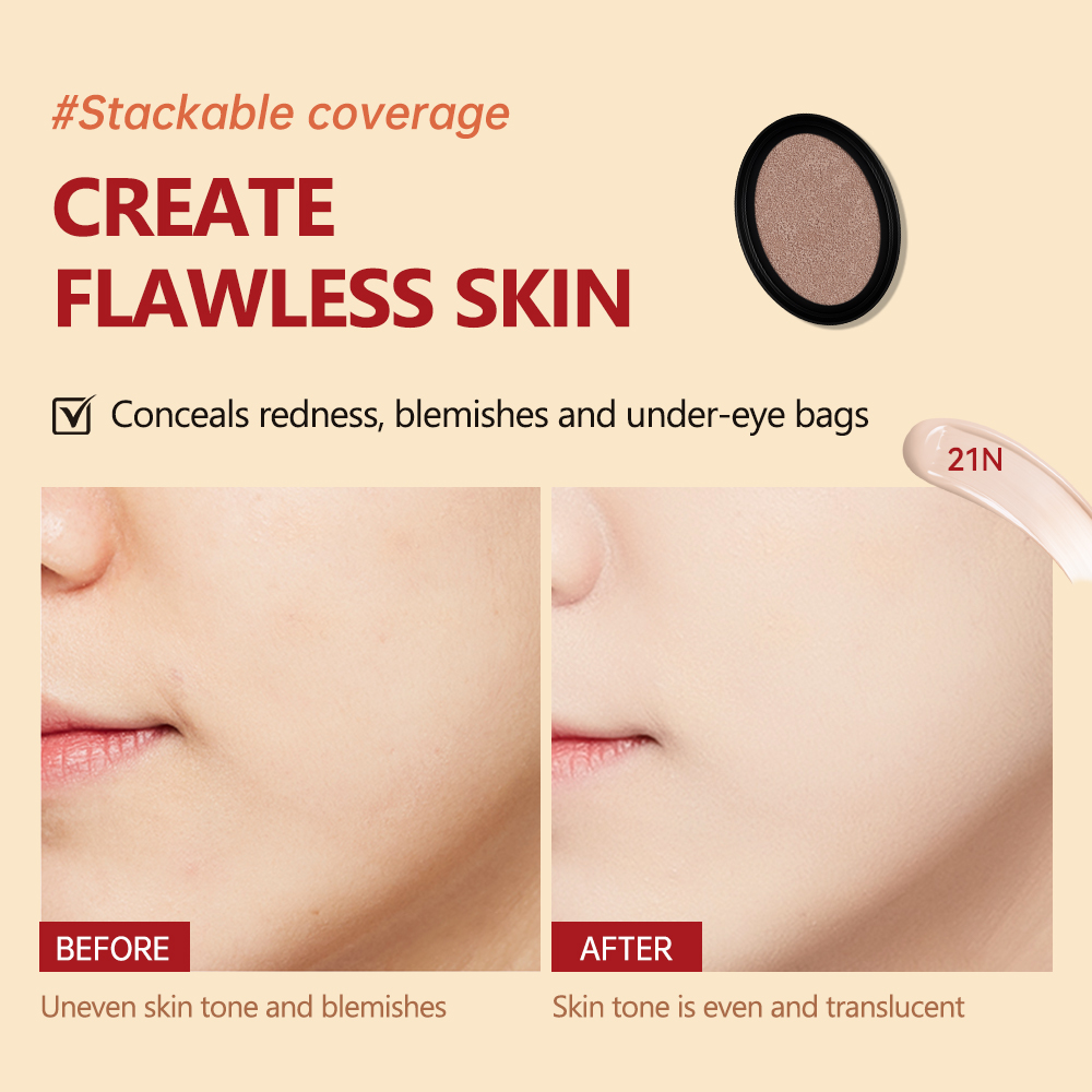Waterproof Cushion Foundation  - đánh giá và giá Bb Cushion Korean