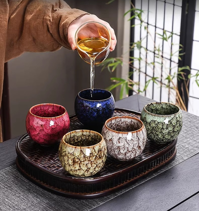 Unique Dragon Egg Jian Ware Te - đánh giá và giá Korean Tea Set