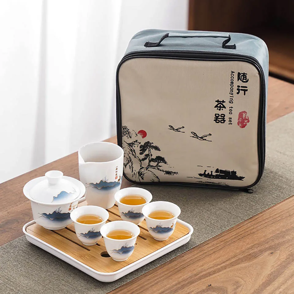 Ceramic Chinese Kung Fu Tea Se - đánh giá và giá Korean Tea Set