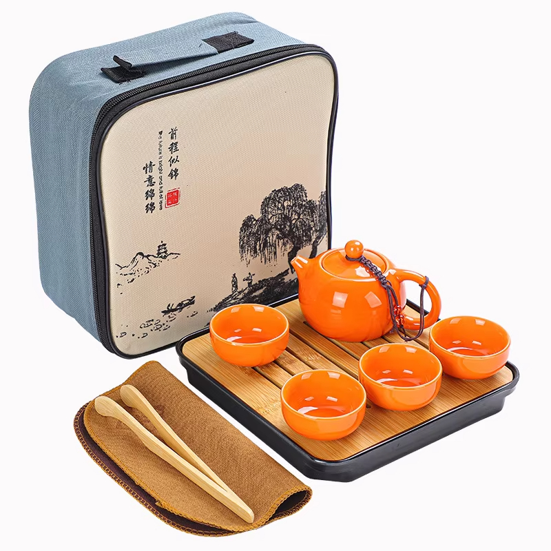 Chinese Kung Fu Travel Set, Ce - đánh giá và giá Korean Tea Set