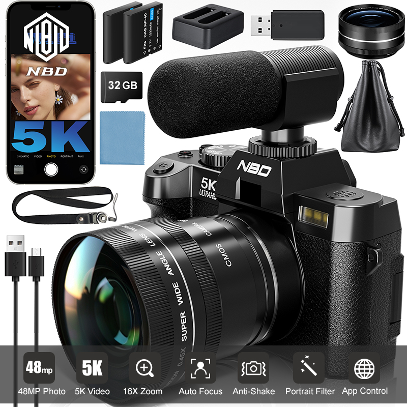 NBD 5K&48MP Digital Cameras Ph - đánh giá và giá Korean Lifestyle Vlogs