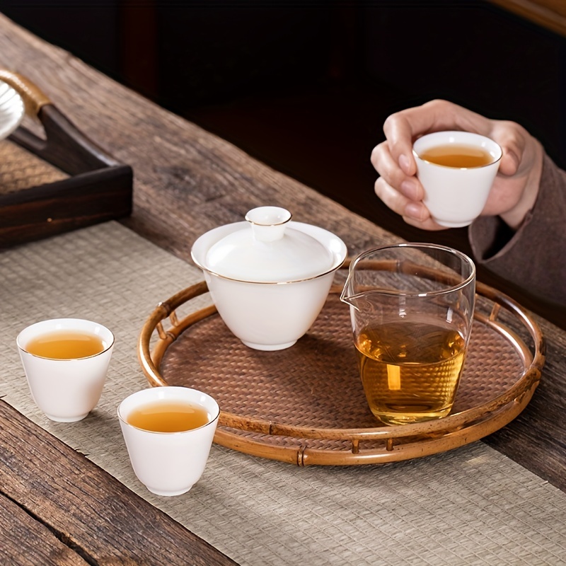1Pcs Handmade Kung Fu Ceramic  - đánh giá và giá Korean Tea Set