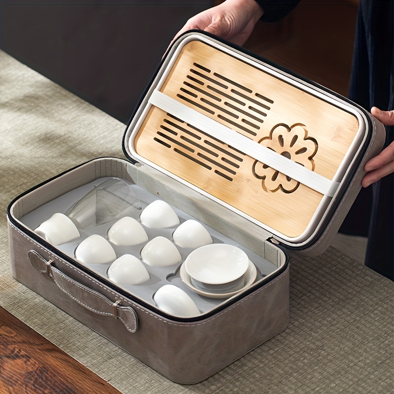 1Pcs Handmade Kung Fu Ceramic  - đánh giá và giá Korean Tea Set
