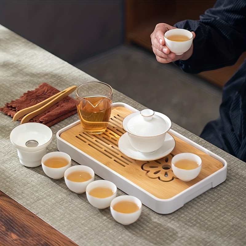 1Pcs Handmade Kung Fu Ceramic  - đánh giá và giá Korean Tea Set