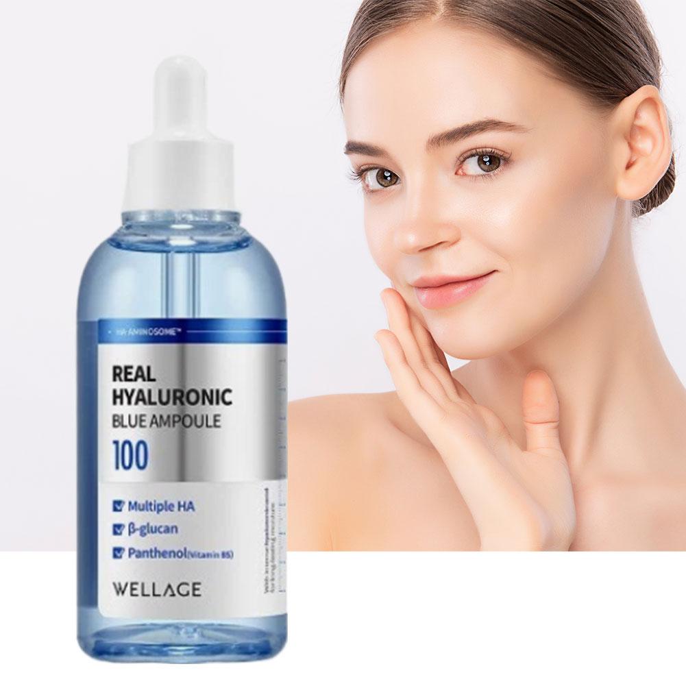 100ml WELLAGE Hyaluronic Acid  - đánh giá và giá Essence Serum Toner