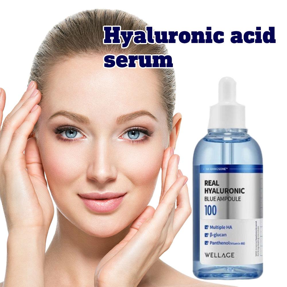 100ml WELLAGE Hyaluronic Acid  - đánh giá và giá Essence Serum Toner