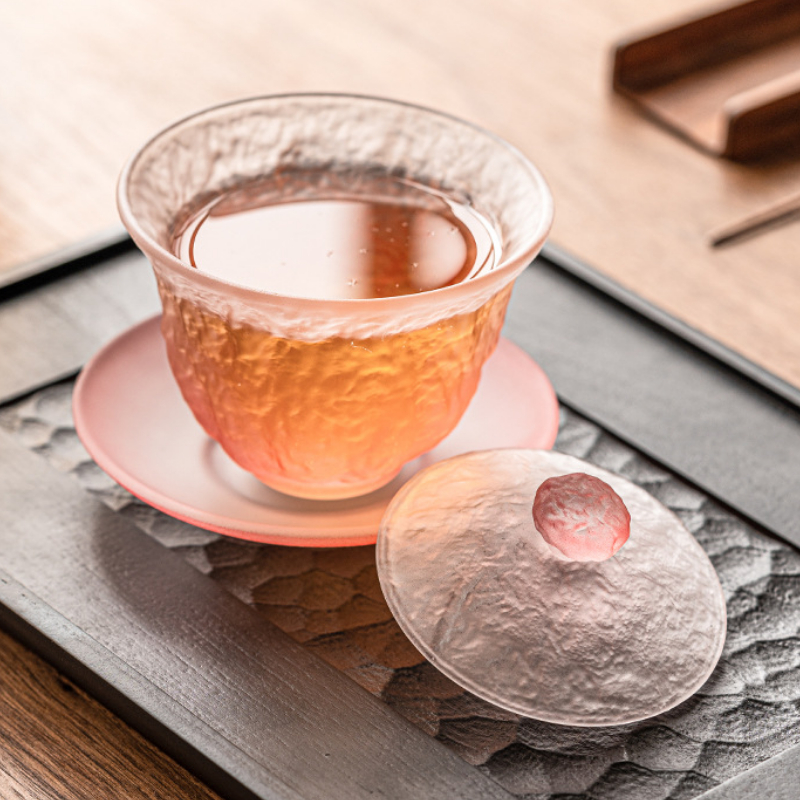 Glass Kung Fu Tea Set Gradient - đánh giá và giá Korean Tea Set