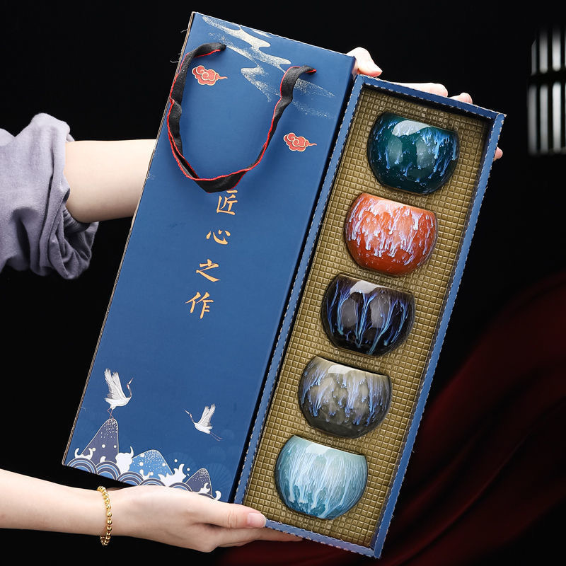 Japanese Style Tea Cup Kiln-Tr - đánh giá và giá Korean Tea Set