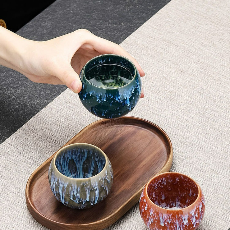 Japanese Style Tea Cup Kiln-Tr - đánh giá và giá Korean Tea Set