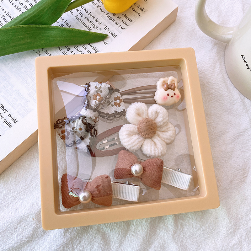 5Pcs Hair Accessory Set Milk T - đánh giá và giá Korean Tea Set