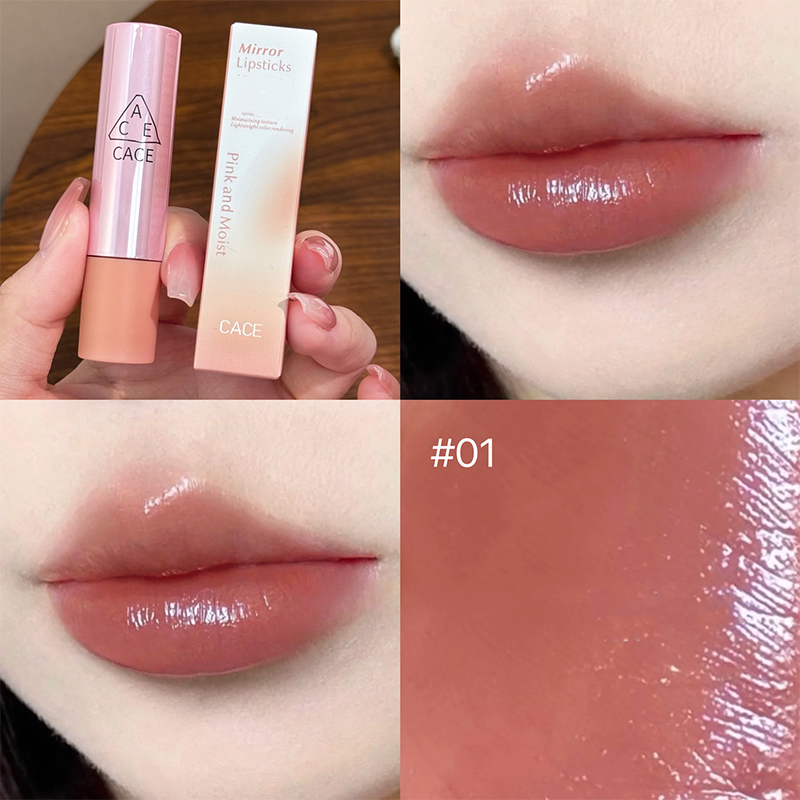 CACE Watery Mirror Lip Glaze H - đánh giá và giá Lip Tint Korean
