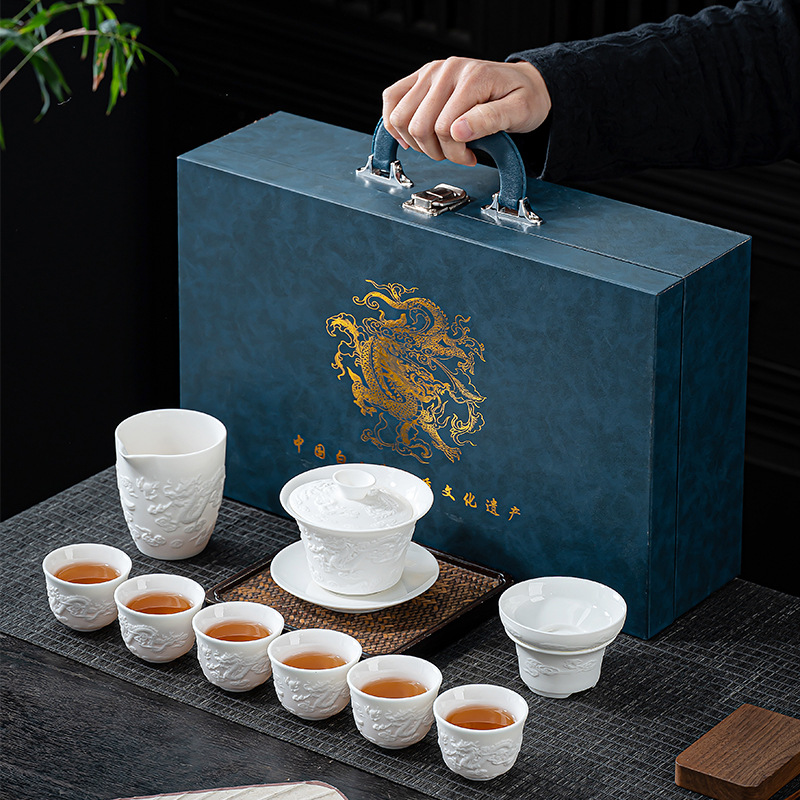Dehua White Porcelain Lambswoo - đánh giá và giá Korean Tea Set