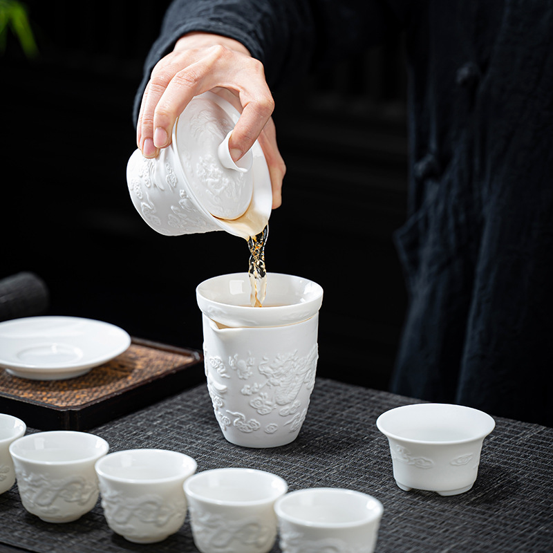 Dehua White Porcelain Lambswoo - đánh giá và giá Korean Tea Set