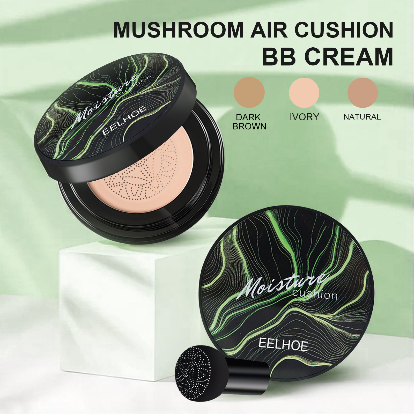EELHOE Mushroom Head Air Cushi - đánh giá và giá Bb Cushion Korean
