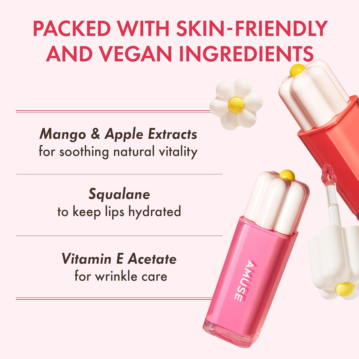 [ClearanceSale] AMUSE DEW TINT - đánh giá và giá Lip Tint Korean
