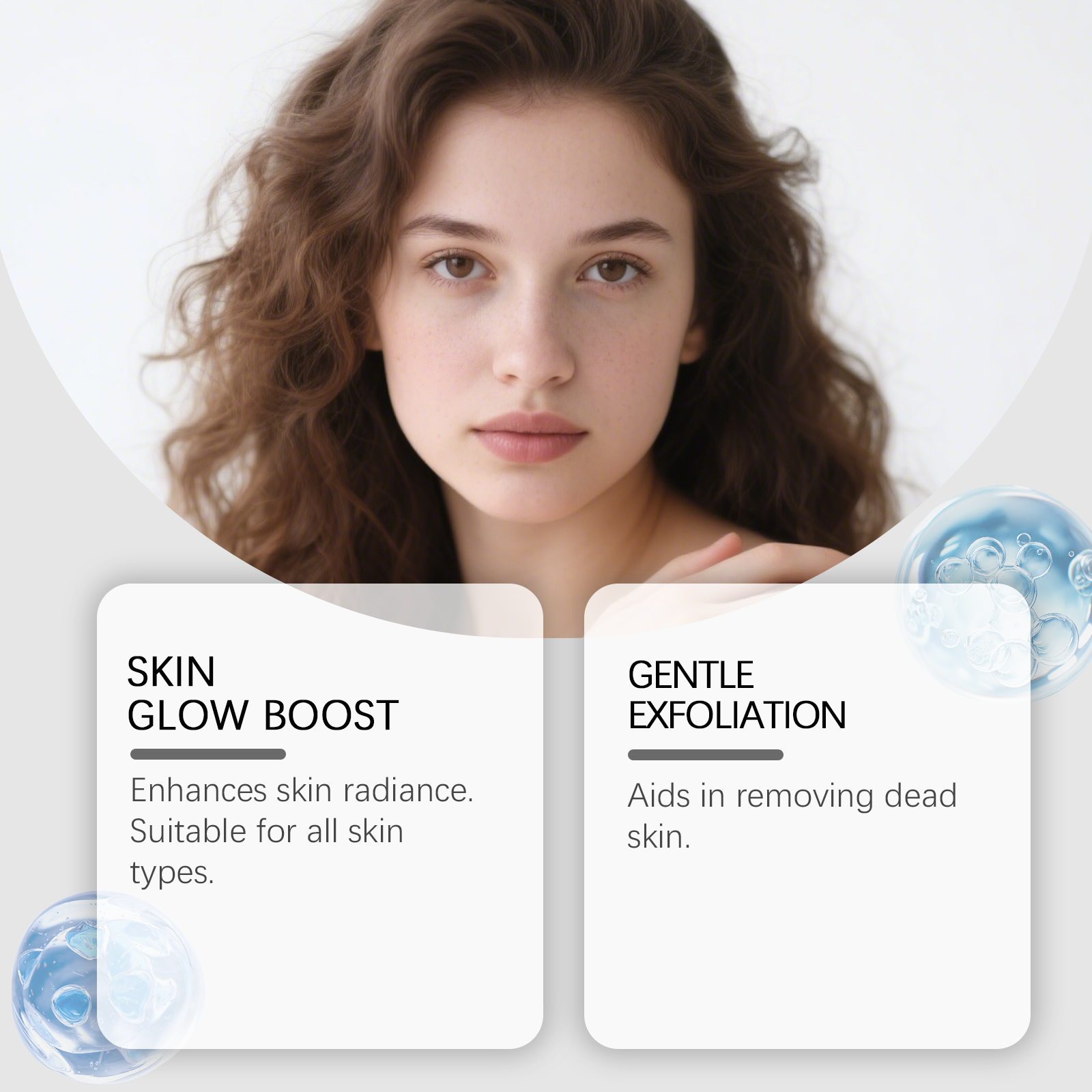 Glow Rice Ampoule White Black  - đánh giá và giá Essence Serum Toner