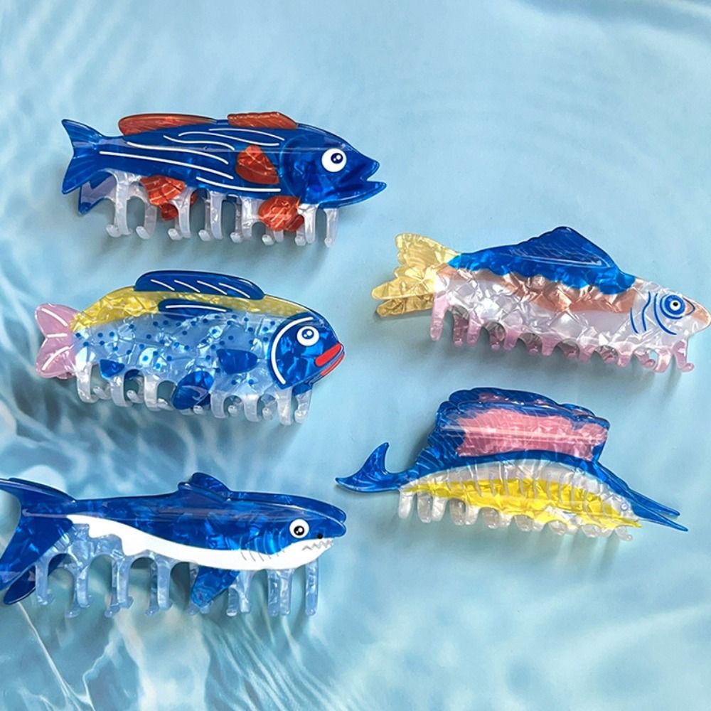 Hairpin Ocean Animal Hair Claw - đánh giá và giá Korean Women Lifestyle