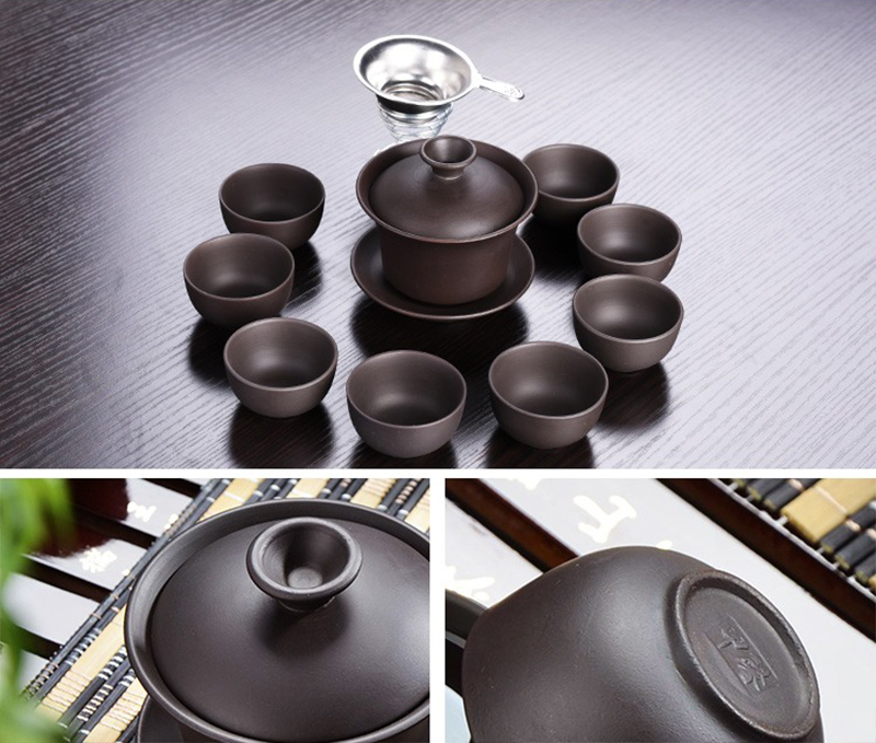 10pcs Kung Fu Tea Set 1 pot 8  - đánh giá và giá Korean Tea Set