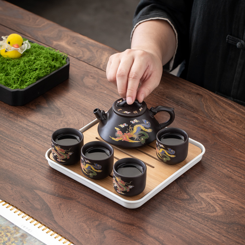 Chinese Style Color-changing T - đánh giá và giá Korean Tea Set