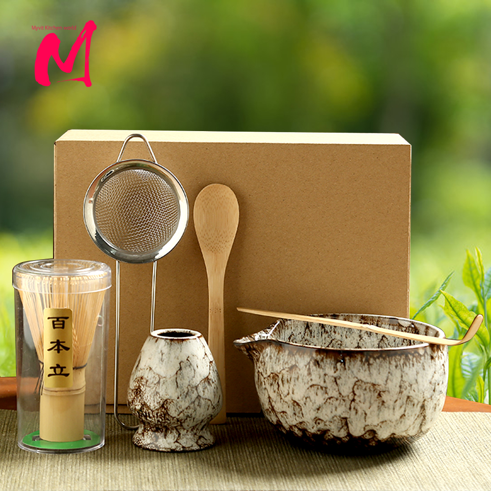 6PCS Japanese Matcha Tea Set S - đánh giá và giá Korean Tea Set