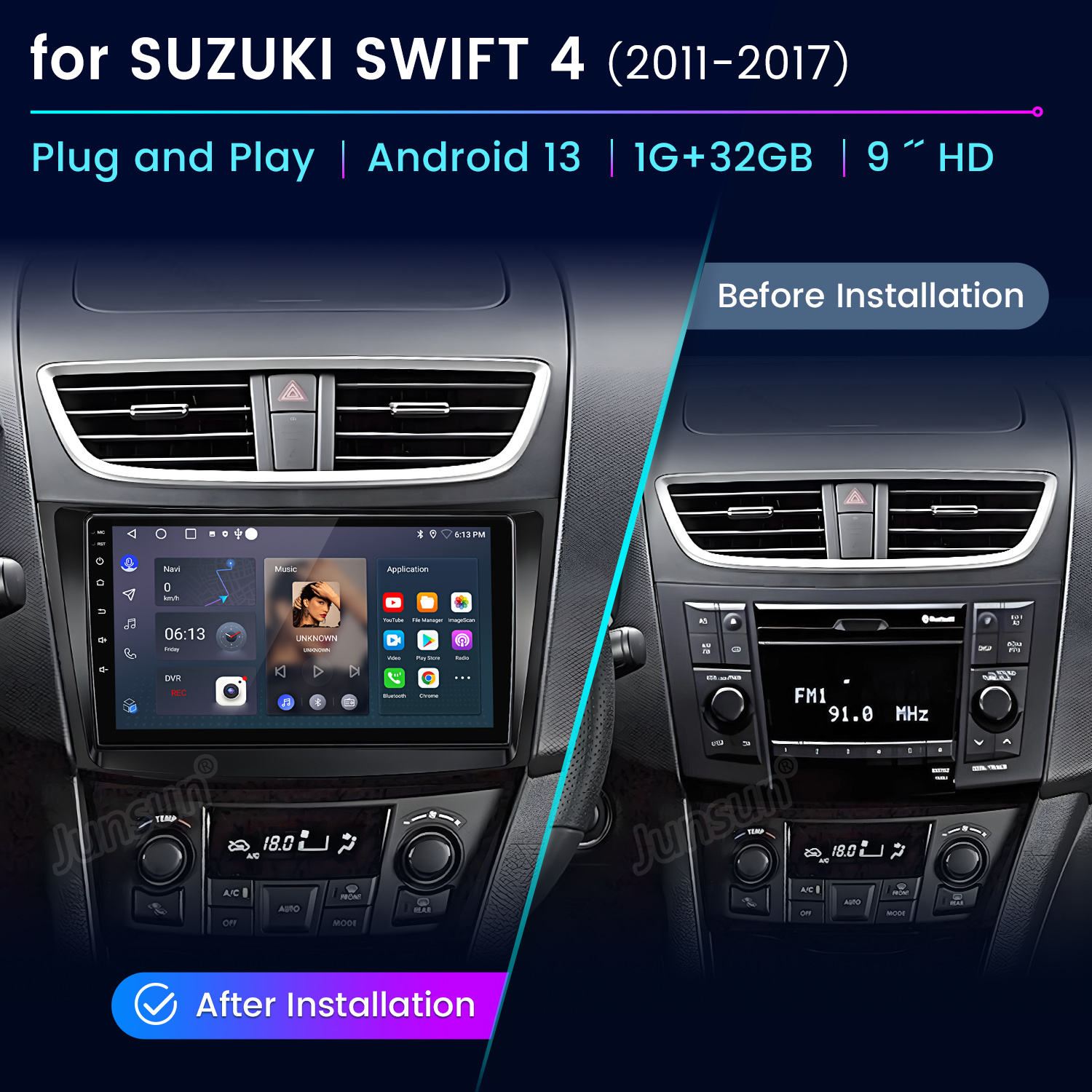 Junsun AI Voice Car Stereo Rad - đánh giá và giá Korean Lifestyle Products