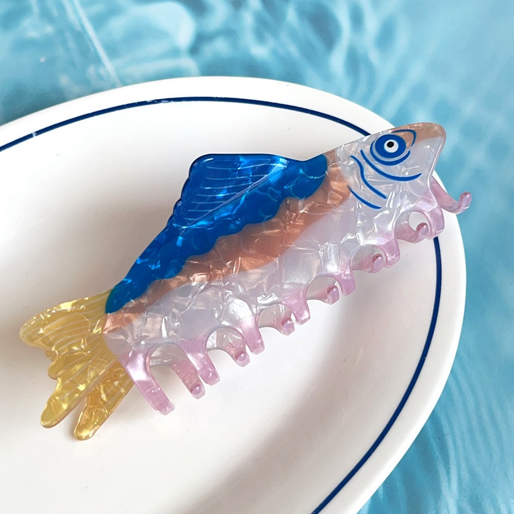 Hairpin Ocean Animal Hair Claw - đánh giá và giá Korean Women Lifestyle