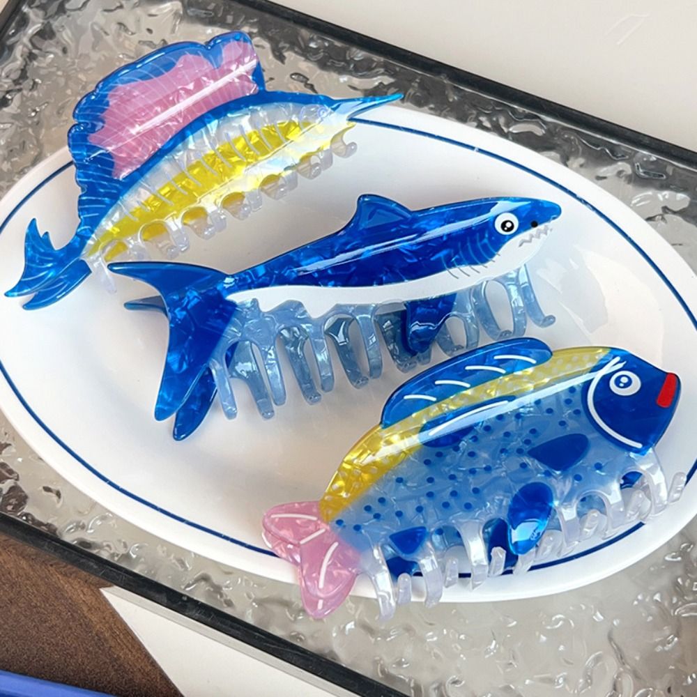 Hairpin Ocean Animal Hair Claw - đánh giá và giá Korean Women Lifestyle